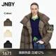 JNBY/江南布衣【檸萌軟糖】商場(chǎng)同款25冬新品羽絨服H型立領(lǐng)5P0C11120 231/淺咖 S