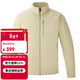 mont·bell 戶(hù)外抓絨衣沖鋒衣內膽男輕薄開(kāi)衫內搭保暖上衣 1114881 IV象牙白1114881 25新款 L