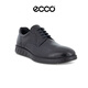 愛(ài)步（ECCO）商務(wù)皮鞋男 德比鞋  輕巧混合520304黑色 43