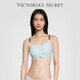 維多利亞的秘密 維密字母肩帶果凍條背心式運動(dòng)軟支撐字母肩帶無(wú)痕文胸內衣女 48PF淺水藍-VS標款 11244701 XS /M