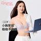 蘭卓麗【李一桐同款】輕紗小花波內衣女小胸聚攏無(wú)痕無(wú)鋼圈文胸