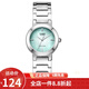 卡西歐（CASIO） 卡西歐(CASIO)手表鋼帶粉色女士休閑優(yōu)雅小巧小表盤(pán)石英學(xué)生女表 LTP-1191A-3C