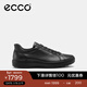 愛(ài)步（ECCO）板鞋男 早春輕便軟底平底鞋休閑鞋男 柔酷7號470824 黑色47082451052 41