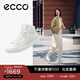 愛(ài)步（ECCO）【60周年限定款】 極簡(jiǎn)風(fēng)百搭耐磨平底休閑鞋 柔酷219223 白色21922301007 38