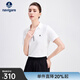 Navigare意大利小帆船女士T恤25春夏季新品休閑簡(jiǎn)約風(fēng)POLO衫時(shí)尚百搭上衣 科技白 M