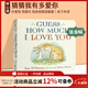 英文原版 Guess How Much I Love You 猜猜我有多愛(ài)你 兒童啟蒙學(xué)習紙板書(shū) 廖彩杏書(shū)單 親子教育互動(dòng)學(xué)習繪本 綠山墻