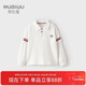 努比屋兒童T恤春秋中大童衣服假兩件拼接上衣文藝學(xué)院風(fēng)男童長(cháng)袖衛衣