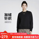 耐克（NIKE）女運動(dòng)服冬季加絨套頭衛衣醒目外觀(guān)DQ5752-010 黑色 L 
