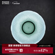 景德鎮（jdz）官方高溫陶瓷碗盤(pán)餐具影青瓷無(wú)鉛純色餐盤(pán)飯碗碟高檔喬遷新年禮物 影青-8英寸淺盤(pán)（兩只裝）