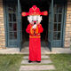 富詩(shī)媛財神爺人偶服裝 卡通人偶服吉祥物新年表演服年會(huì )人偶裝定制玩偶 福字財神【紅帽子+紅馬甲】 均碼 單獨財神套裝