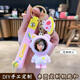 閃電熊diy照片來(lái)圖定制鑰匙扣掛件汽車(chē)鑰匙鏈頭像情侶包包掛飾女 粉色小熊大頭照+定制1張照片