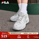 斐樂(lè )（FILA）官方掠奪者2女鞋男鞋情侶跑步鞋季老爹鞋時(shí)尚復古運動(dòng)鞋 雨霧灰-NC【女款】 38