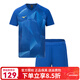美津濃（MIZUNO）速干男女運動(dòng)短袖T恤專(zhuān)業(yè)品牌簡(jiǎn)約乒乓球服運動(dòng)套裝 藍色82CG43Z128 XL