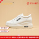 MAGIOPY高端奢侈品女鞋小白鞋女新款百搭透氣休閑鞋女厚底內增高運動(dòng)鞋女 白黑 36 (230mm)