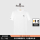 比音勒芬【親膚舒適】夏季男士上衣簡(jiǎn)約休閑純色圓領(lǐng)短袖T恤都市高級感 28米白色 3XL （120）