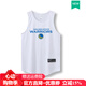 NY-VINEY熱火青少年美式籃球運動(dòng)速干背心訓練服籃網(wǎng)勇士隊熱身投籃無(wú)袖T 勇士白色 2XL 170-175CM/60-70KG