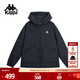卡帕（Kappa）背靠背棉服女2025新款冬季加厚保暖連帽外休閑棉衣男款K0FZ2MM30D