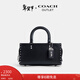 蔻馳（COACH）【禮物】奧萊女士女包鉚釘ROGUE 26號手袋單肩斜挎包通勤手拿包 LH/黑色