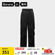 蕉內（Bananain）熱皮5系女士工裝闊腿長(cháng)褲子休閑運動(dòng)褲秋冬季加厚加絨寬松女裝
