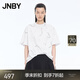JNBY/江南布衣【商場(chǎng)同款】25秋新品T恤棉質(zhì)珠片繡短袖寬松5P8111310 101/漂白 S