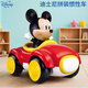 迪士尼（Disney）米奇拼裝玩具車(chē)工程車(chē)慣性車(chē)兒童小汽車(chē)模型男女孩生日禮物
