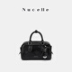 紐芝蘭（NUCELLE）飛馬方巧包2026新輕奢小眾包包斜挎手提波士頓女包生日禮物送女生