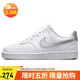 耐克NIKE板鞋女百搭緩震COURT VISION運動(dòng)鞋DH3158-108白銀37.5