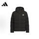 阿迪達斯（adidas）男 Helionic HOODED DOWN JACKET 羽絨服 KF4400 黑色 S