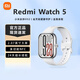 小米（MI）REDMI紅米Watch 5心率血氧監測藍牙通話(huà)紅米手表5智能手表 紅米Watch5【皎月銀】 店保180天#99新#刻字款