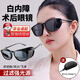 曇蓓漫白內障術(shù)后專(zhuān)用眼鏡濕房鏡干眼保濕飛秒手術(shù)防護眼鏡變色偏光墨鏡 【黑框偏光灰鏡】術(shù)后防護眼鏡 【贈】配蓄水貼+眼鏡盒/布