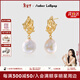 Amber Lollipop巴洛克珍珠耳釘女士S925銀耳環(huán)耳墜新年情人節生日禮物送女友老婆