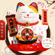 侑家良品八方來(lái)財招財貓自動(dòng)搖手客廳玄關(guān)擺件熱門(mén)商品喬遷禮物電池款10寸