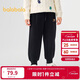 巴拉巴拉男童長(cháng)褲加絨保暖束腳褲秋冬休閑褲201424108108