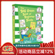 英文原版 Dr Seuss's ABC 蘇斯博士經(jīng)典繪本 The Big Book of Beginner 七色入門(mén) Hop on Pop 戴帽子的貓Cat in the Hat's 綠山墻 【故事選