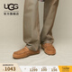 UGG春季男士時(shí)尚舒適純色圓頭平底淺口休閑豆豆鞋樂(lè )福鞋 1166762 CHE | 栗色 43