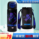 迪士尼（Disney）兒童保溫杯3-6-12歲上學(xué)專(zhuān)用316男女小孩學(xué)生雙飲直飲吸管保溫壺 升級雙飲款+杯套 520ml 蜘蛛俠6296 316不銹鋼