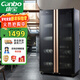 康寶（Canbo）消毒柜商用 臭氧紫外線(xiàn)消毒柜 立式大容量雙開(kāi)門(mén)食堂飯店酒店餐飲碗筷消毒柜XDZ500-A5