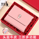 袋鼠女士錢(qián)包2026新款真皮學(xué)生牛皮三折小巧卡包零錢(qián)包手抓卡包皮夾子 粉紅色-馬