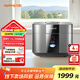 九陽(yáng)（Joyoung）電飯煲0涂層電飯鍋4升3-8人無(wú)涂層不粘遠紅外電磁IH加熱316L不銹鋼內膽語(yǔ)音播報智能互聯(lián)40N9U Pro 遠航灰 4L