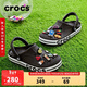 卡駱馳（CROCS）貝雅卡駱班洞洞鞋|205089 黑色/白色-066   43 (270mm)  