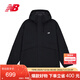 NEW BALANCE25年夾克男款潮流舒適簡(jiǎn)約百搭外套AMJ53375 BK L