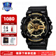 卡西歐（CASIO） 男表黑武士G-SHOCK運動(dòng)手表小鋼炮黑金防水時(shí)尚石英腕表送男友 GA-110GB-1A(無(wú)線(xiàn)耳機)