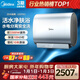 美的（Midea）TECH親膚活水玲瓏超薄60升雙膽扁桶電熱水器3300W水電分離一級能效UDpro國家補貼以舊換新