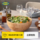 宜家（IKEA）BLANDAMATT布朗達竹碗木碗家用餐具防摔小菜碗現代簡(jiǎn)約 竹碗28cm