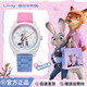 迪士尼（Disney）瘋狂動(dòng)物城聯(lián)名手表女款尼克朱迪初中女孩小學(xué)生專(zhuān)用兒童6-12歲 瘋狂動(dòng)物城-尼克朱迪 【柔軟硅膠表帶】