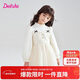 笛莎（DEESHA）女童小香風(fēng)網(wǎng)紗連衣裙2025冬季款公主禮服裙中大童女孩童裝裙子
