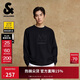 杰克·瓊斯（JACK&JONES） BSQ聯(lián)名男裝衛衣時(shí)尚百搭立體膠印寬松休閑圓領(lǐng)長(cháng)袖225333070