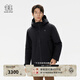 KOLON SPORT/可隆戶(hù)外羽絨服 男士3L防水輕薄防風(fēng)鵝絨夾克 LHDJ5WN113-BK 黑色 2XL 185/104A