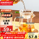 金灶（KAMJOVE） 加厚耐熱玻璃公道杯分茶器公杯茶道茶海過(guò)濾公杯茶具配件 GO-31 GO-31搭配GO-08玻璃茶漏