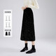 秋水伊人設計感松緊高腰半身裙2025年冬季新年亮片半身裙百搭小個(gè)子裙子